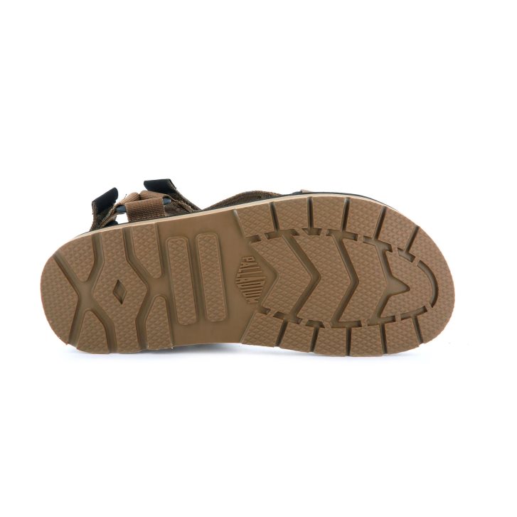 Sandales Palladium Outdoorsy Urbanity Femme Marron | FR WKS013Z